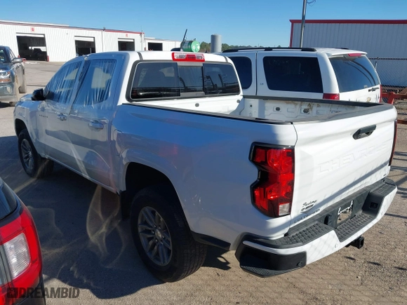 2024 Chevrolet Colorado 2WD LT with VIN 1GCPSCEK2R1168542, listed as a IAAI auction lot 41705157 with 1 mi miles. Bid and sale history available at carsss.com. Image 3.