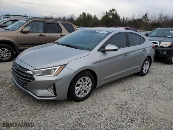2020 Hyundai Elantra SE with VIN 5NPD74LF9LH566587, listed as a Copart auction lot 88856505 with 45,057 mi miles and Salvage Title. Bid and sale history available at carsss.com. Image 1.