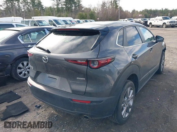 2021 Mazda CX-30 Select with VIN 3MVDMBBL8MM308155, listed as a IAAI auction lot 41814615 with 44,819 mi miles. Bid and sale history available at carsss.com. Image 4.