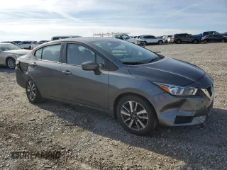 2022 Nissan Versa SV z VIN 3N1CN8EV6NL839813, wystawiony jako Copart lot #53613945 z przebiegiem 16 192 mil mil oraz Szkody całkowita. Historia ofert i sprzedaży dostępna na DreamBid. Obrazek 4.