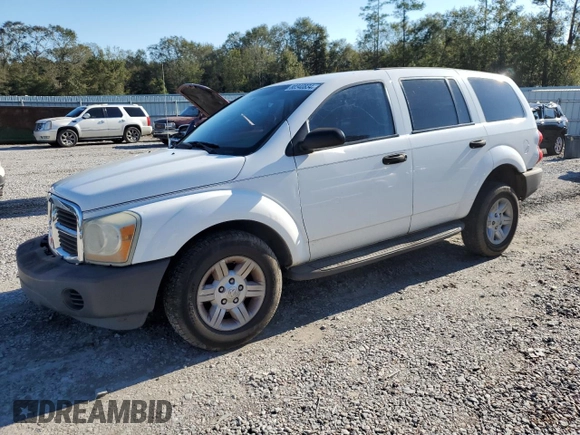 2004 Dodge Durango SXT with VIN 1D4HD38K84F199738, listed as a Copart auction lot 80340834 with 212,587 mi miles and Salvage title. Bid and sale history available at DreamBid. Image 1.