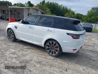 2020 Land Rover Range Rover Sport SE with VIN SALWG2SU9LA739716, listed as a IAAI auction lot 42828591 with 36,350 mi miles and . Bid and sale history available at DreamBid. Image 3.