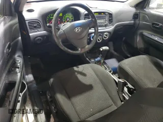 2007 Hyundai Accent SE with VIN KMHCN36C37U046518, listed as a Copart auction lot 43459955 with 118,356 mi miles and Salvage Title. Bid and sale history available at carsss.com. Image 8.