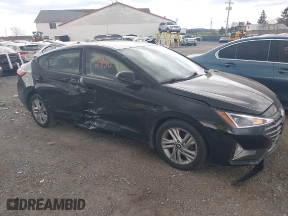2020 Hyundai Elantra SEL with VIN 5NPD84LF6LH629173, listed as a IAAI auction lot 41922980 with 87,507 mi miles. Bid and sale history available at carsss.com. Image 6.
