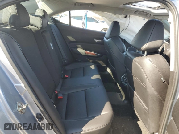 2016 Acura TLX V6 with VIN 19UUB2F30GA003687, listed as a Copart auction lot 50521615 with 64,199 mi miles and Salvage Title. Bid and sale history available at carsss.com. Image 10.