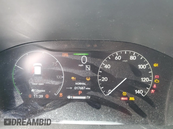 2024 Honda CR-V Sport with VIN 7FARS5H57RE008601, listed as a Copart auction lot 43559085 with 17,687 mi miles and Salvage Title. Bid and sale history available at DreamBid. Image 9.