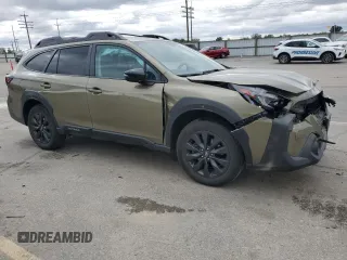 2023 Subaru Outback Onyx с VIN 4S4BTAJC9P3183692, выставлен на аукционе Copart как лот 56671215 с пробегом 33 070 миль миль и Списание • Salvage title. История ставок и продаж доступна на DreamBid. Изображение 4.