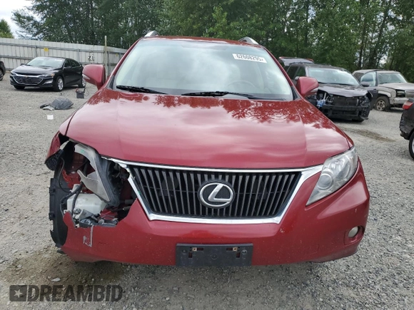 2010 Lexus RX 350 with VIN 2T2BK1BAXAC004977, listed as a Copart auction lot 62608295 with 132,752 mi miles and Non repairable. Bid and sale history available at DreamBid. Image 5.