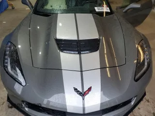 2015 Chevrolet Corvette Z06 3LZ with VIN 1G1YU3D61F5604992, listed as a Copart auction lot 66395114 with 23,555 mi miles and Salvage Title. Bid and sale history available at carsss.com. Image 11.