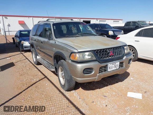 2000 Mitsubishi Montero LS z VIN JA4MT31HXYP020087, wystawiony jako IAAI lot #41540609 z przebiegiem 262 474 mil mil oraz . Historia ofert i sprzedaży dostępna na DreamBid. Obrazek 1.