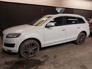 2013 Audi Q7 Premium Plus with VIN WA1LGAFE1DD009705, listed as a IAAI auction lot 41390712 with 99,649 mi miles and . Bid and sale history available at DreamBid. Image 18.