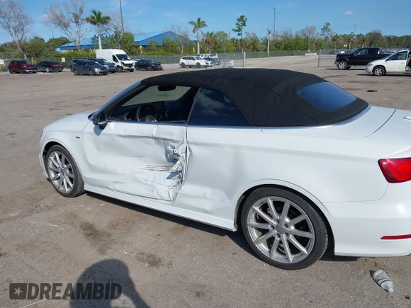 2016 Audi A3 2.0T Premium Plus with VIN WAUY8LFF0G1076232, listed as a IAAI auction lot 41431370 with 72,361 mi miles. Bid and sale history available at carsss.com. Image 6.