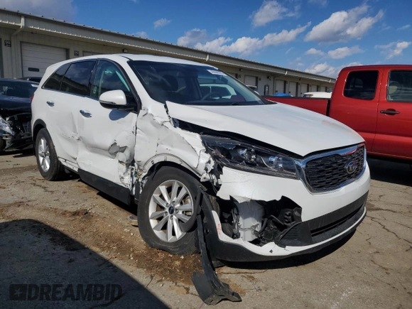 2020 Kia Sorento LX with VIN 5XYPGDA38LG655404, listed as a Copart auction lot 46668395 with 17,004 mi miles and Salvage Title. Bid and sale history available at carsss.com. Image 4.