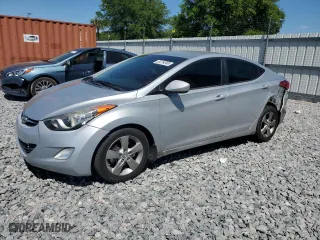 2013 Hyundai Elantra Limited with VIN 5NPDH4AE3DH377099, listed as a Copart auction lot 50754995 with 92878 miles and Salvage Title. Bid and sale history available at carsss.com. Image 1.