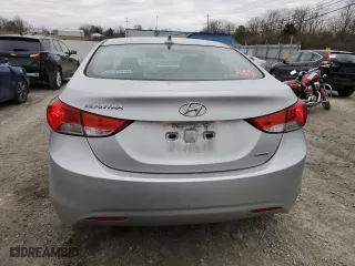 2011 Hyundai Elantra Ltd with VIN KMHDH4AE3BU142023, listed as a Copart auction lot 48465955 with 120,069 mi miles and Salvage Title. Bid and sale history available at carsss.com. Image 6.