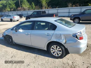2012 Honda Civic LX z VIN 19XFB2F59CE078873, wystawiony jako Copart lot #58323605 z przebiegiem 210 080 mil mil oraz Czysty tytuł • Clean title. Historia ofert i sprzedaży dostępna na DreamBid. Obrazek 2.