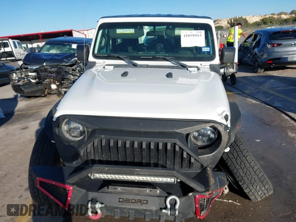 2021 Jeep Wrangler Sport S with VIN 1C4GJXAN2MW663880, listed as a IAAI auction lot 41059915 with 83,867 mi miles and . Bid and sale history available at DreamBid. Image 12.