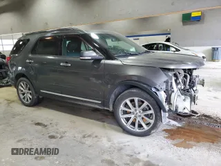 2016 Ford Explorer Limited with VIN 1FM5K8F88GGB16121, listed as a Copart auction lot 52856105 with 156,785 mi miles and Salvage Title. Bid and sale history available at carsss.com. Image 4.
