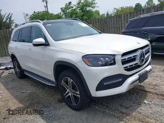 2021 Mercedes-Benz GLS 450 z VIN 4JGFF5KE1MA441193, wystawiony jako IAAI lot #42265225 z przebiegiem 75 375 mil mil oraz . Historia ofert i sprzedaży dostępna na DreamBid. Obrazek 1.