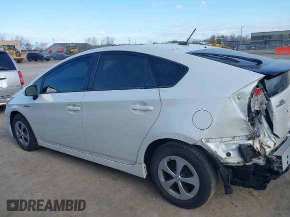 2015 Toyota Prius Four with VIN JTDKN3DU3F0428887, listed as a IAAI auction lot 41859852 with 108,595 mi miles. Bid and sale history available at carsss.com. Image 14.