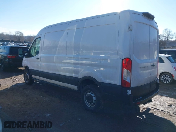 2023 Ford Transit Cargo with VIN 1FTBR1C89PKA63540, listed as a IAAI auction lot 41643089 with 65,898 mi miles. Bid and sale history available at carsss.com. Image 3.