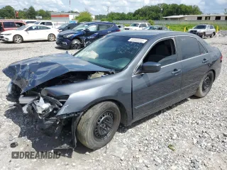 2004 Honda Accord LX with VIN 1HGCM56304A176855, listed as a Copart auction lot 60855855 with 220,556 mi miles and Salvage title. Bid and sale history available at DreamBid. Image 1.