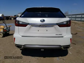 2016 Lexus RX 350 F Sport with VIN 2T2BZMCA4GC036196, listed as a Copart auction lot 52510585 with 163,114 mi miles and Clean Title. Bid and sale history available at carsss.com. Image 6.