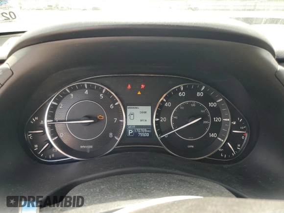 2017 Nissan Armada SL with VIN JN8AY2ND0H9000922, listed as a Copart auction lot 50698965 with 170,769 mi miles and Salvage Title. Bid and sale history available at carsss.com. Image 9.