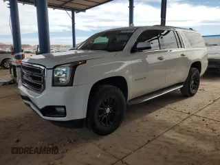 2016 GMC Yukon XL SLE with VIN 1GKS2FKC7GR236300, listed as a Copart auction lot 86999154 with 160,319 mi miles and Salvage Title. Bid and sale history available at carsss.com. Image 1.