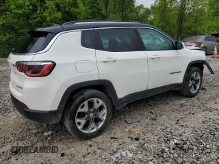 2020 Jeep Compass Limited с VIN 3C4NJDCB4LT146867, выставлен на аукционе Copart как лот 57985595 с пробегом 146 687 миль миль и Списание • Salvage title. История ставок и продаж доступна на DreamBid. Изображение 3.