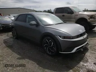 2022 Hyundai Ioniq 5 SEL with VIN KM8KN4AEXNU050783, listed as a Copart auction lot 58491465 with 23,875 mi miles and Salvage title. Bid and sale history available at DreamBid. Image 13.