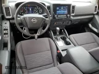 2023 Nissan Frontier Pro-4X with VIN 1N6ED1EK4PN605224, listed as a Copart auction lot 55160985 with 37,422 mi miles and Salvage title. Bid and sale history available at DreamBid. Image 8.