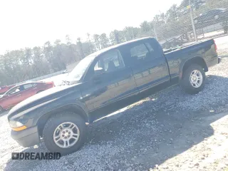2003 Dodge Dakota Sport with VIN 1D7HL38X13S358851, listed as a Copart auction lot 46395655 with 219,125 mi miles and Salvage Title. Bid and sale history available at carsss.com. Image 1.
