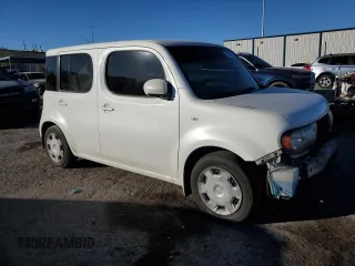 2014 Nissan Cube SL z VIN JN8AZ2KR3ET352338, wystawiony jako Copart lot #41538795 z przebiegiem 131 668 mil mil oraz Szkoda całkowita • Salvage title. Historia ofert i sprzedaży dostępna na DreamBid. Obrazek 4.