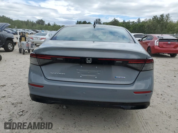 2024 Honda Accord EX-L with VIN 1HGCY2F64RA094518, listed as a Copart auction lot 57578005 with 9,297 mi miles and Salvage title. Bid and sale history available at DreamBid. Image 6.