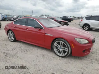 2013 BMW 6 Series 650i with VIN WBA6B2C57DD128433, listed as a Copart auction lot 54832405 with 96,340 mi miles and Clean Title. Bid and sale history available at carsss.com. Image 4.