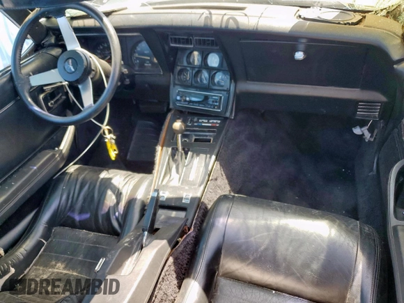 1979 Chevrolet Corvette with VIN 1Z8749S451738, listed as a Copart auction lot 59313215 with 29,000 mi miles and Salvage title. Bid and sale history available at DreamBid. Image 8.