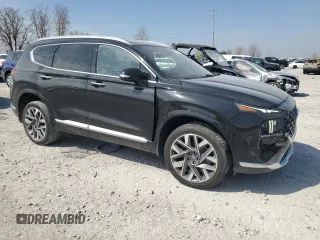 2023 Hyundai Santa Fe Calligraphy with VIN 5NMS5DALXPH499586, listed as a Copart auction lot 54236845 with 59,257 mi miles and Salvage title. Bid and sale history available at DreamBid. Image 4.