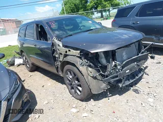 2016 Dodge Durango R/T with VIN 1C4SDJCT1GC477456, listed as a IAAI auction lot 42314283 with 192,648 mi miles and . Bid and sale history available at DreamBid. Image 1.