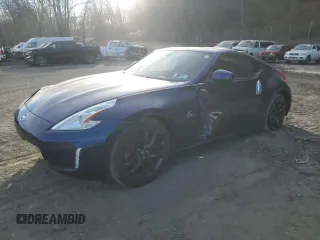2017 Nissan 370Z with VIN JN1AZ4EH6HM950869, listed as a Copart auction lot 88135585 with 46,666 mi miles and Salvage Title. Bid and sale history available at carsss.com. Image 1.