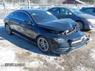 2020 Mercedes-Benz CLA with VIN W1K5J4HB3LN087535, listed as a IAAI auction lot 41480591 with 102,315 mi miles. Bid and sale history available at carsss.com. Image 1.