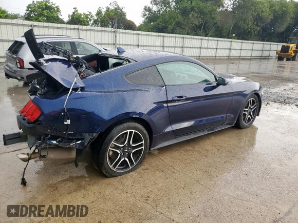2020 Ford Mustang EcoBoost with VIN 1FA6P8THXL5175925, listed as a Copart auction lot 60985885 with 70,878 mi miles and Salvage title. Bid and sale history available at DreamBid. Image 3.