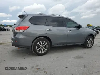 2015 Nissan Pathfinder SV with VIN 5N1AR2MN0FC644645, listed as a Copart auction lot 54416355 with 132,598 mi miles and Clean title. Bid and sale history available at DreamBid. Image 3.