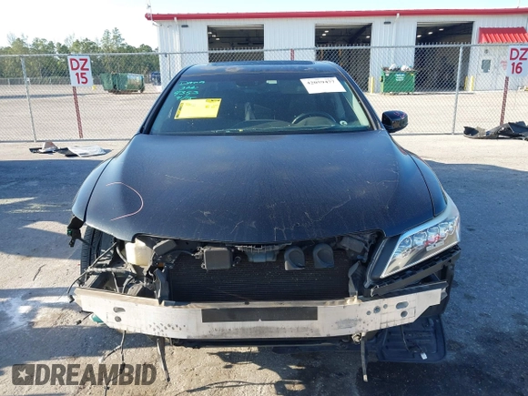 2014 Acura RLX Advance Pkg with VIN JH4KC1F95EC003282, listed as a IAAI auction lot 42059477 with 186,283 mi miles. Bid and sale history available at carsss.com. Image 12.