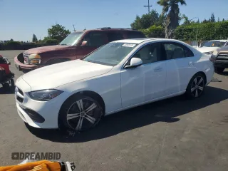 2023 Mercedes-Benz C 300 z VIN W1KAF4HB2PR136660, wystawiony jako Copart lot #53698125 z przebiegiem 13 663 mil mil oraz Szkoda całkowita • Salvage title. Historia ofert i sprzedaży dostępna na DreamBid. Obrazek 1.