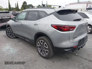2023 Chevrolet Blazer RS с VIN 3GNKBERS1PS193838, выставлен на аукционе IAAI как лот 42408680 с пробегом 24 881 миль миль и . История ставок и продаж доступна на DreamBid. Изображение 3.