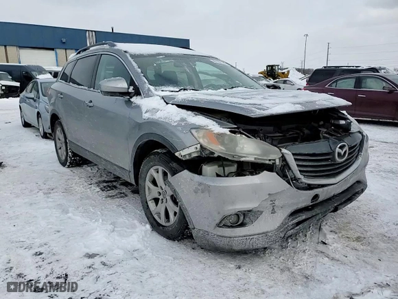 2015 Mazda CX-9 Touring with VIN JM3TB3CV3F0461015, listed as a Copart auction lot 46160185 with 122,345 mi miles and Clean Title. Bid and sale history available at carsss.com. Image 12.