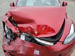 2024 Tesla Model Y Long Range z VIN 7SAYGDEE7RA252756, wystawiony jako Copart lot #58738215 z przebiegiem 13 698 mil mil oraz Szkoda całkowita • Salvage title. Historia ofert i sprzedaży dostępna na DreamBid. Obrazek 12.