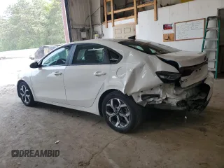 2021 Kia Forte LXS with VIN 3KPF24AD2ME264198, listed as a Copart auction lot 58553735 with 81,153 mi miles and Salvage title. Bid and sale history available at DreamBid. Image 2.