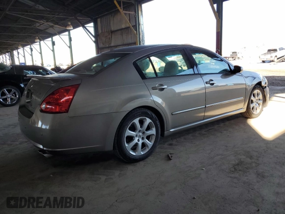 2008 Nissan Maxima 3.5 SE with VIN 1N4BA41E68C816024, listed as a Copart auction lot 76537754 with 160,385 mi miles and Salvage Title. Bid and sale history available at carsss.com. Image 3.